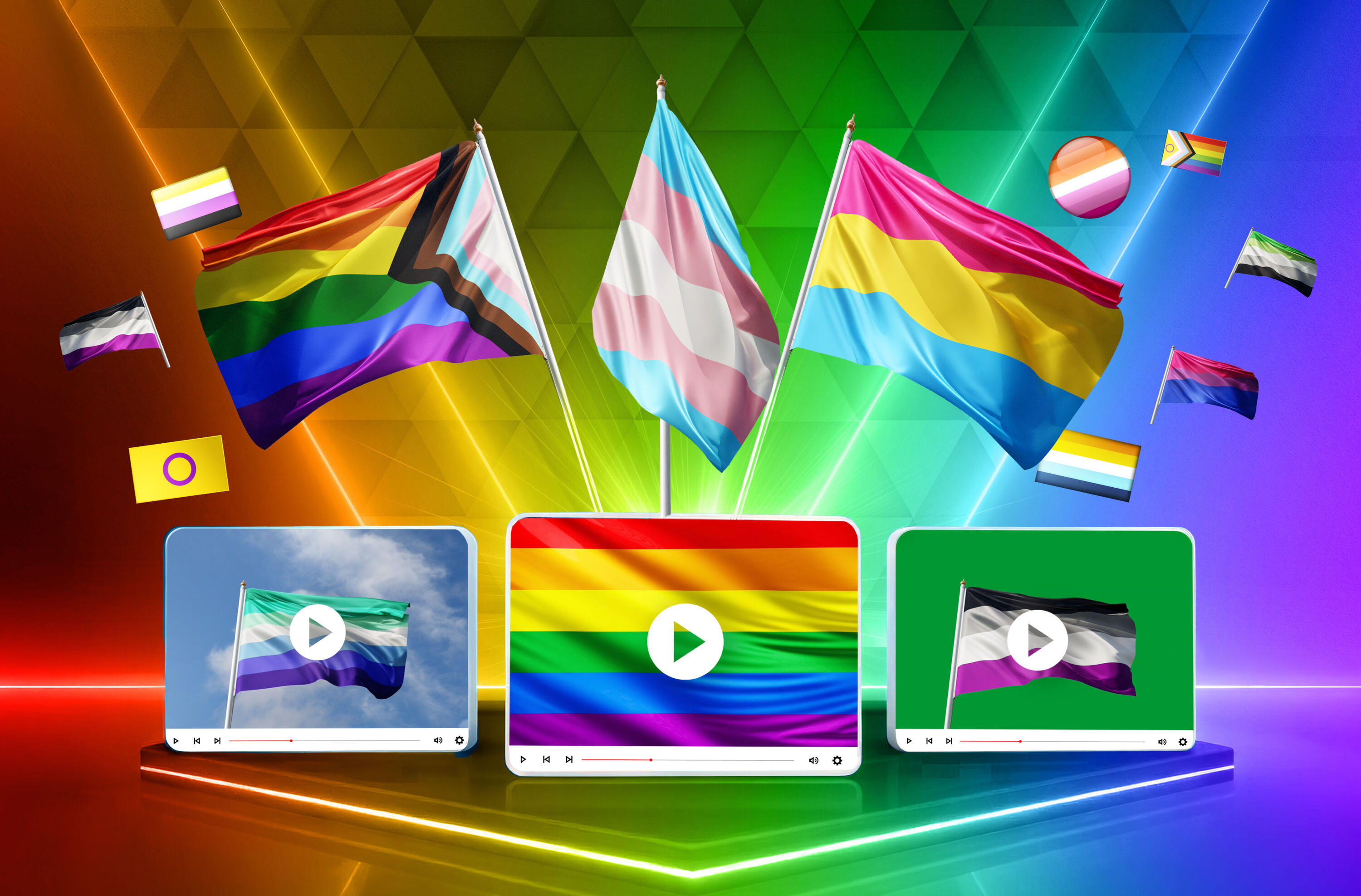 flag of the worlds promotional image with flags